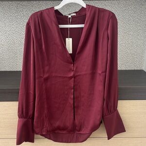 Favorite Daughter Deep Red Blouse